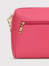 Caprese Trinity Sling Medium Solid Women'S Handbag Fuchsia