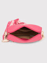 Caprese Trinity Sling Medium Solid Women'S Handbag Fuchsia