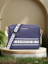 Caprese Trinity Sling Medium Solid Women'S Handbag Navy