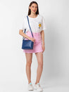 Caprese Westwood Small Sling Croco Faux Leather For Women