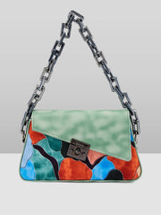 Caprese Ziko Medium Mint Sling Bag