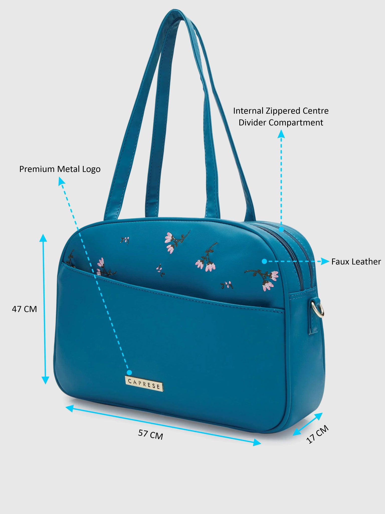 Teal satchel hotsell