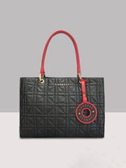 Caprese Aimee Medium Black Satchel