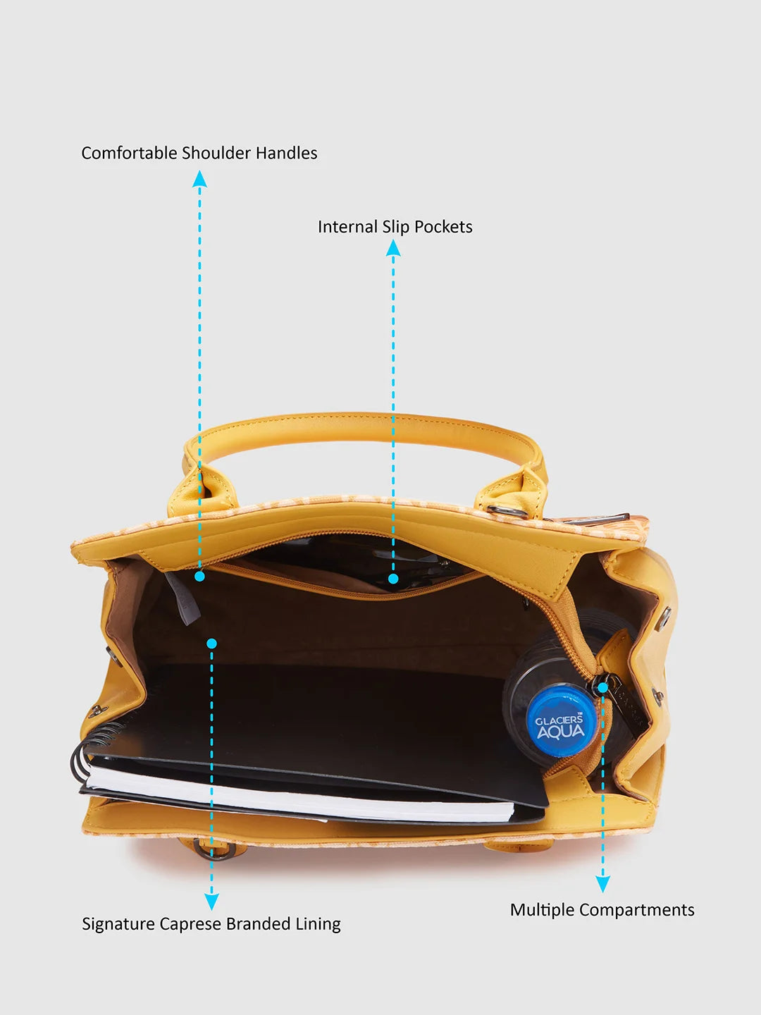 Women solid cosmetic handbag top capacity bag multifunction crossbody bag