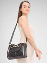 Caprese Amayra Satchel Medium Black