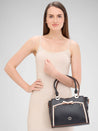 Caprese Amayra Satchel Medium Black