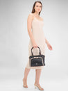 Caprese Amayra Satchel Medium Black