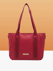 Caprese Aria Medium Plum Satchel Bag