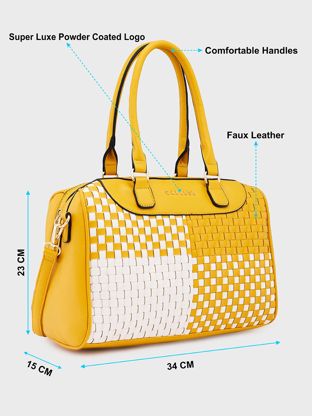 Caprese mustard yellow handbag 2025