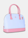 Caprese Aurora Color Changing Satchel Medium Blue