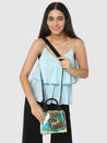 Caprese Binaca Satchel Small Handbag