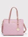 Caprese Callie Satchel Medium Dark Pink