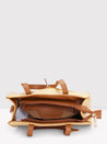 Caprese Callie Satchel Medium Tan