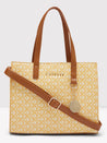Caprese Callie Satchel Medium Tan