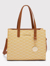 Caprese Callie Satchel Medium Tan