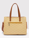Caprese Callie Satchel Medium Tan