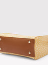 Caprese Callie Satchel Medium Tan