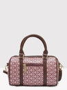 Caprese Callie Satchel Small Brown