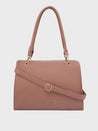 Caprese Capri Satchel Large Pink