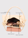 Caprese Capri Satchel Small Beige