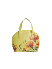 Caprese Chloe Small Yellow Satchel Bag