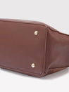 Caprese Cleo Satchel Large Brown