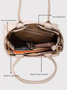 Caprese Dakota Satchel Large Beige