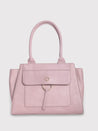 Caprese Dakota Satchel Large Mauve
