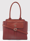 Caprese Dakota Satchel Large Terra