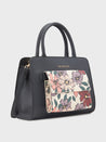 Caprese Daphne Satchel Medium Black