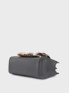 Caprese Daphne Satchel Medium Black