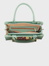 Caprese Daphne Satchel Medium Mint