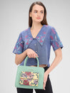 Caprese Daphne Satchel Medium Mint