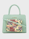 Caprese Daphne Satchel Medium Mint
