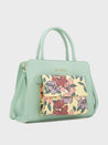 Caprese Daphne Satchel Medium Mint