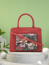 Caprese Daphne Satchel Medium Maroon