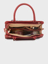 Caprese Daphne Satchel Medium Maroon