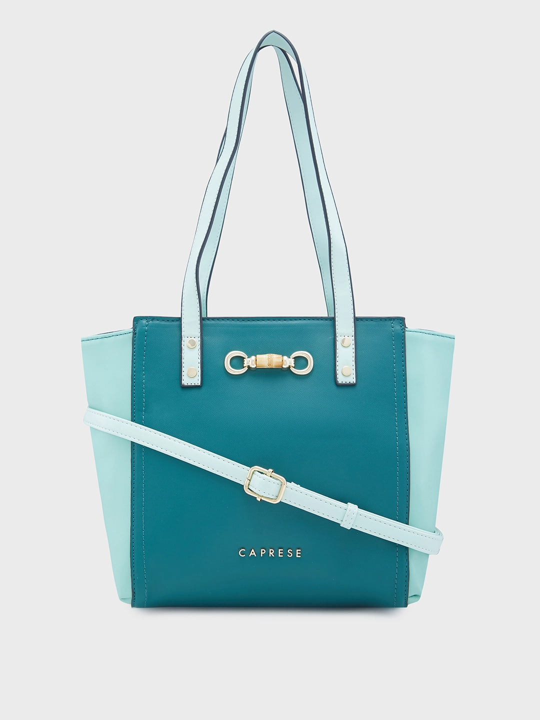 Buy Caprese Eva Medium Dark Green Satchel Bag Caprese Bags