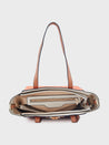 Caprese Eva Satchel Medium Orange