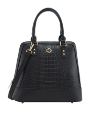 Caprese Felix Medium Black Hobo Bag