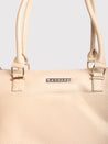 Caprese Fiona Satchel Medium Handbag Beige