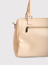 Caprese Fiona Satchel Medium Handbag Beige