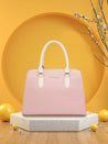 Caprese Foxy Satchel Large Handbag Blush