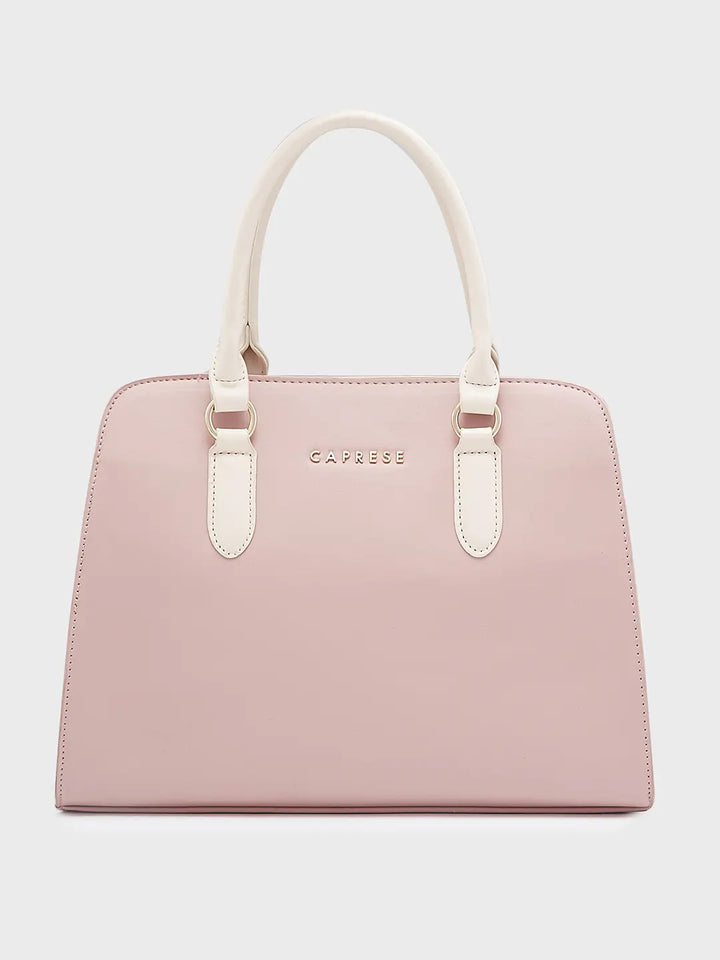 Buy Caprese Foxy Satchel Large Handbag Blush Rs 2399.2 Caprese Bags