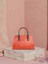 Caprese Foxy Satchel Large Handbag Terra