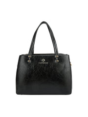 Caprese Geneva Medium Black Satchel