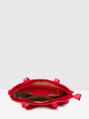 Caprese Gracie Satchel Medium Handbag Magenta