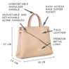 Caprese Izabella Satchel Large Blush