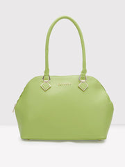 Caprese Lydia Large Lime Satchel Bag