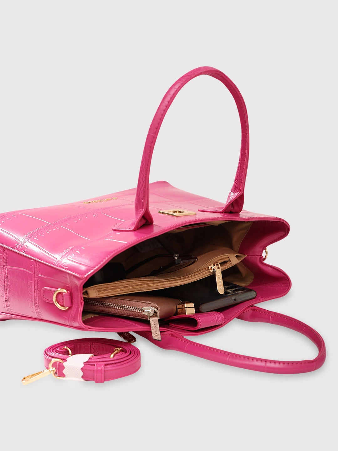 Fuschia handbag hotsell